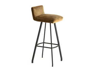 GREG - Fabric barstool with footrest _ Christine Kröncke Interior Design